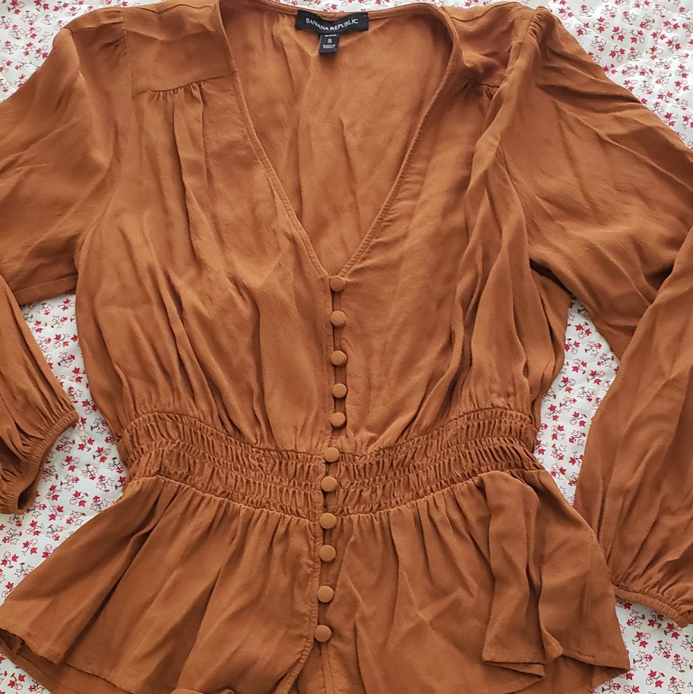 Banana Republic long sleeve size small
